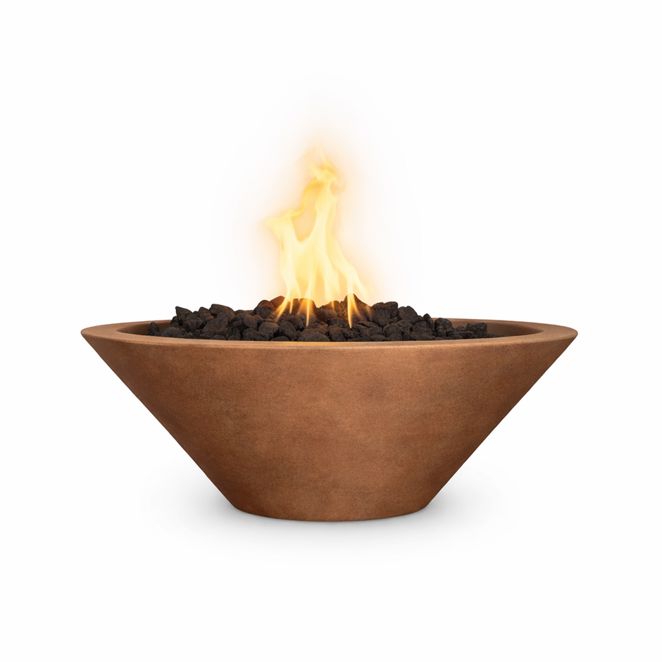 The Outdoor Plus Cazo Fire Bowl - GFRC Concrete