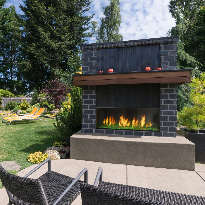 Majestic Lanai Fireplace 60