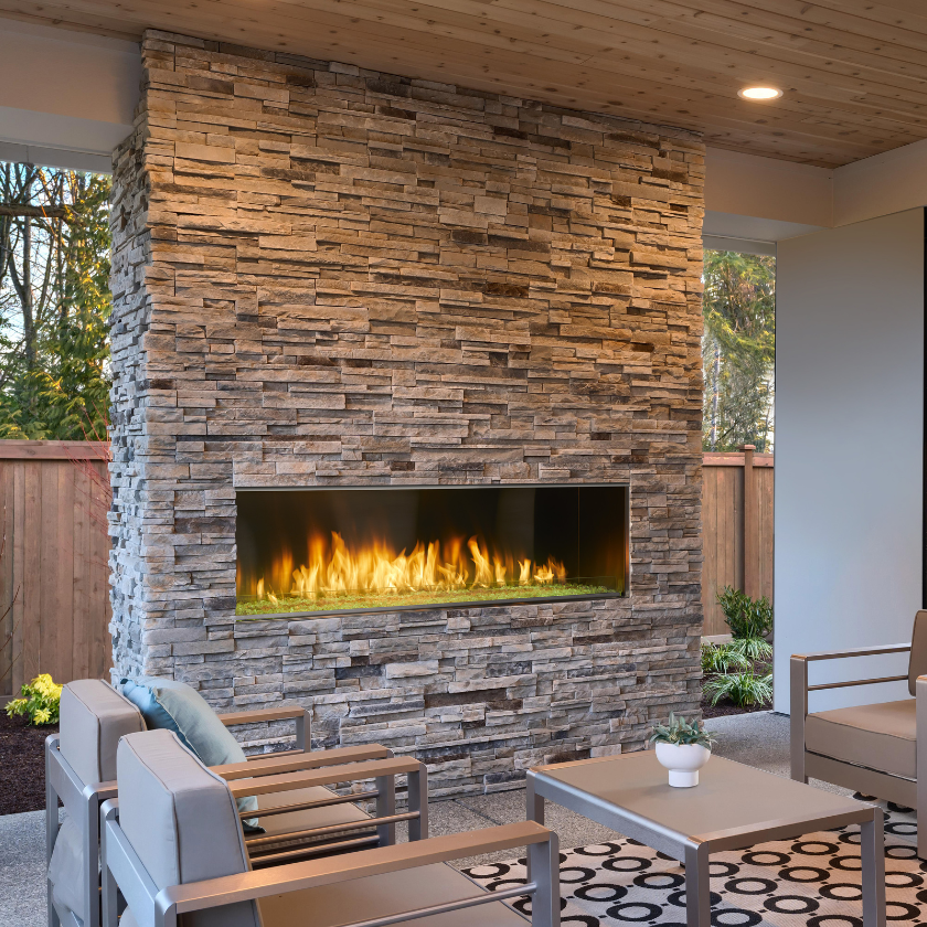 Majestic Lanai Fireplace 60