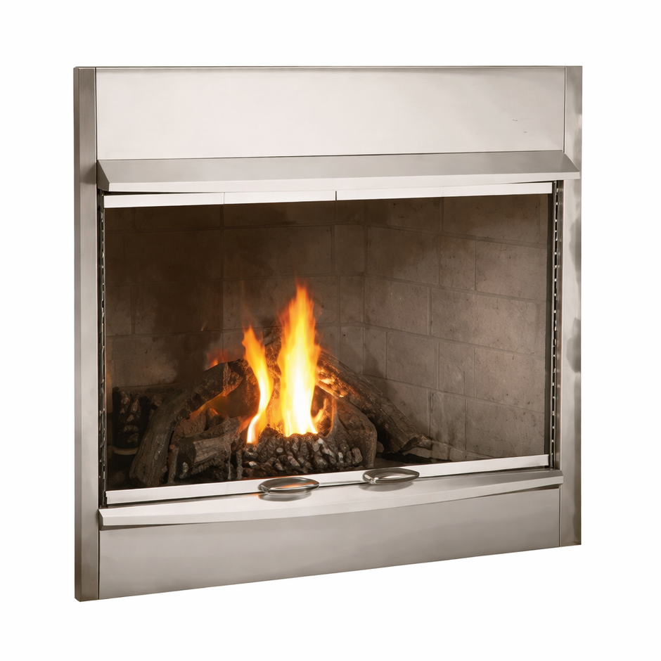 Astria Tuscan Outdoor Open-Hearth Wood-Burning Fireplace