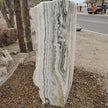 Zebra Onyx Rustic Rock Fountain With 2 Holes