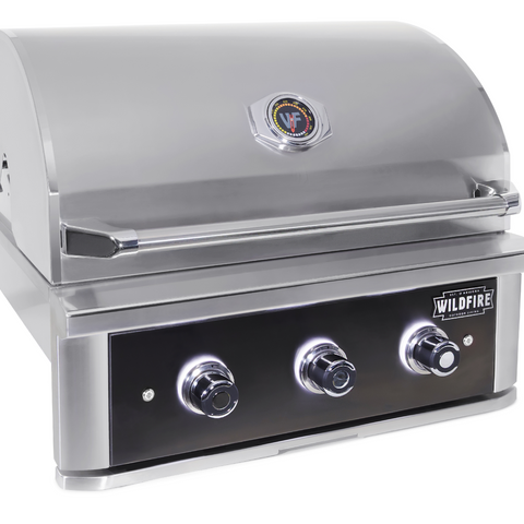 Wildfire Ranch Pro Grill 30" in. 2 Burner SS Natural Gas Grill - WFPRO30G-SS-NG
