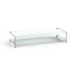 The Outdoor Plus rectangular glass wind guard