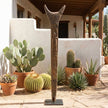 Antique Bamileke House Post Sculpture