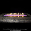 Empire White Mountain Hearth Carol Rose Linear Outdoor Firepit