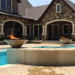 The Outdoor Plus Cazo Fire Bowl - GFRC Concrete