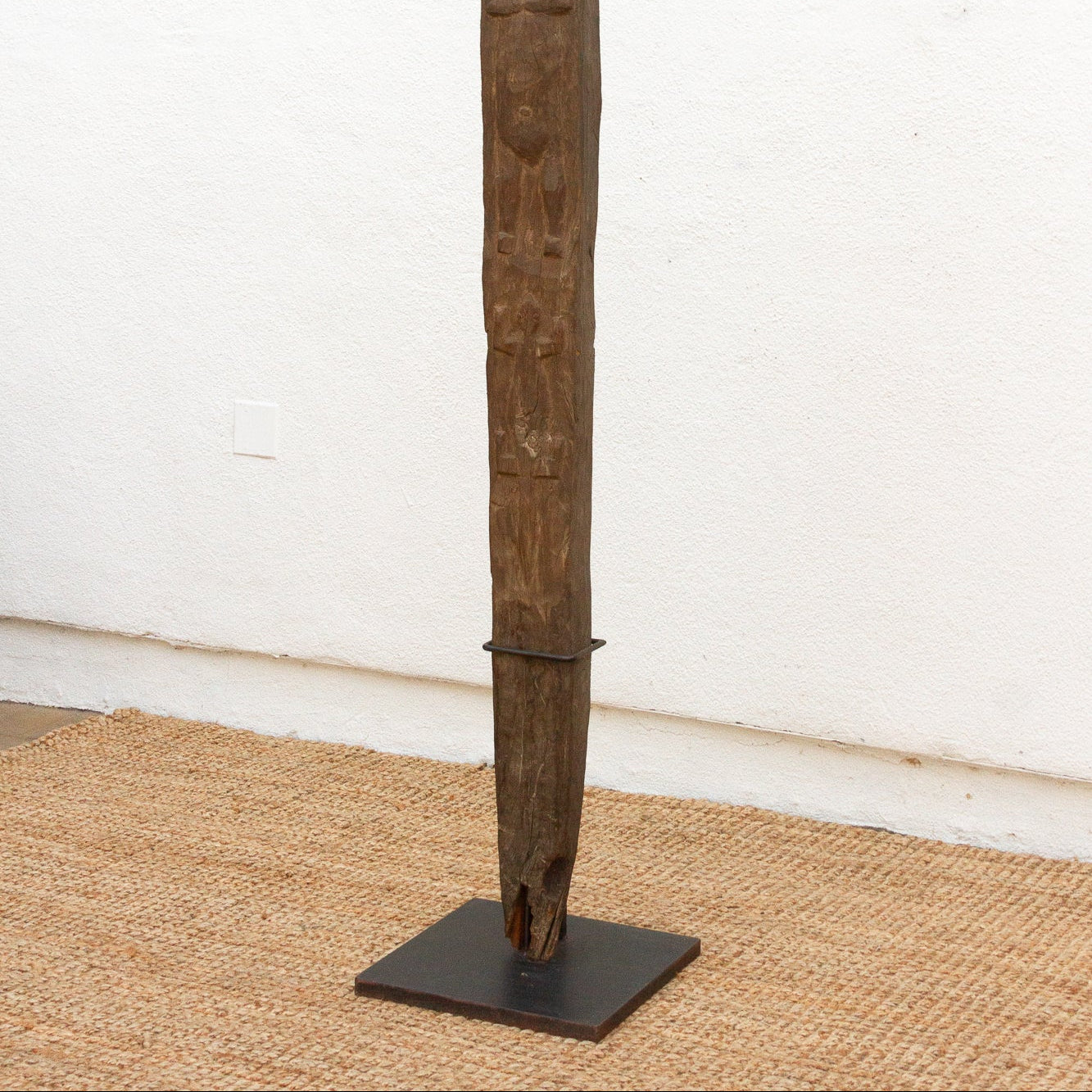 Antique Bamileke House Post Sculpture