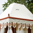 Royal Marigold Block Print Canopy Daybed