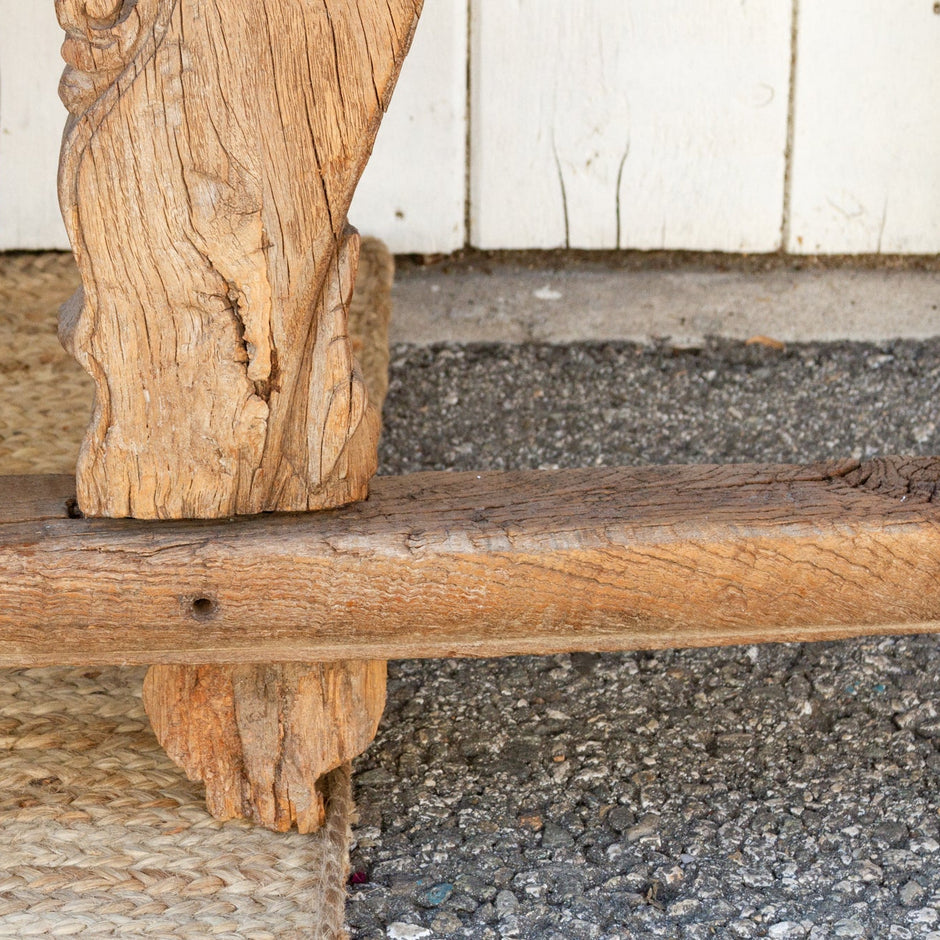 Masterful Very Long 18th Century Theater Bench