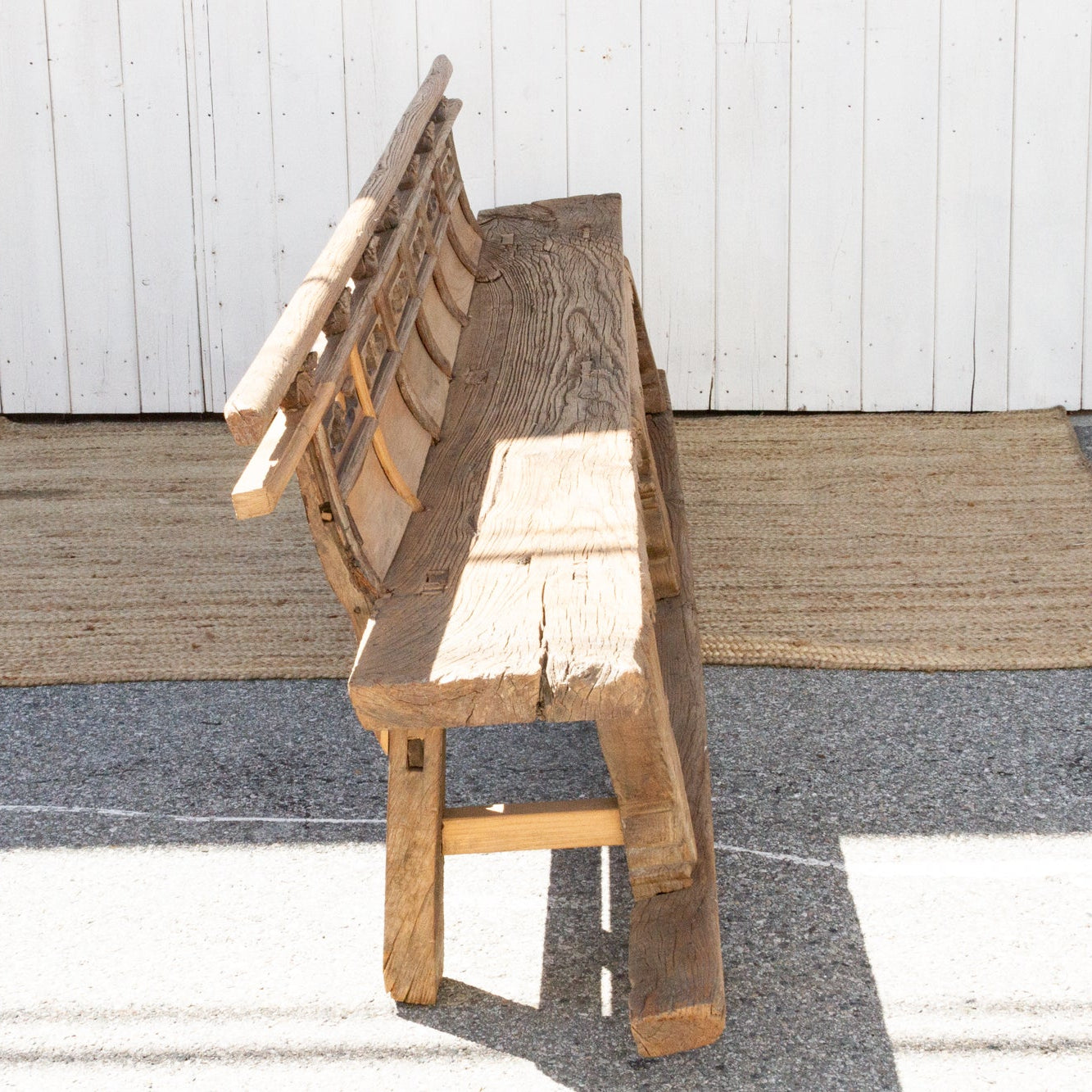 Masterful Very Long 18th Century Theater Bench