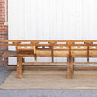 Masterful Very Long 18th Century Theater Bench