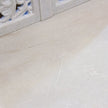 Royal Carved White Marble Garden Bench
