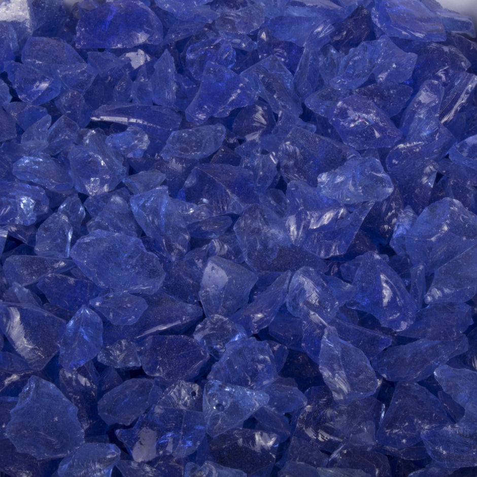 Blue Fire Glass