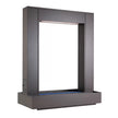 The Outdoor Plus 60 Inch Paradise Fall Self-Contained Rainfall Water Fountain
