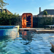 Duo Outdoor Sauna - 2 Person w/ Harvia Spirit Wi-Fi 8kW Heater