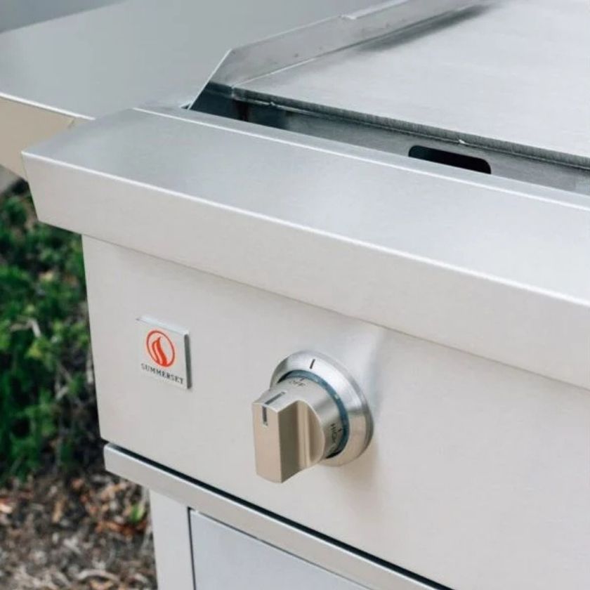 Summerset Pro Series 30-Inch Stainless Steel Griddle on Cart